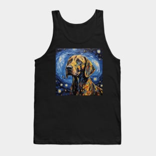 Plott hound Painted Portrait Tank Top